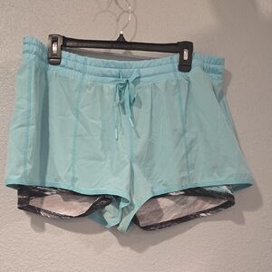 Light Blue Women's Shorts